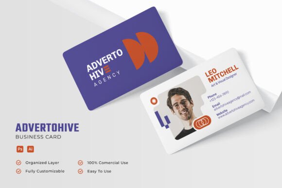 Advertohive Agency - Business Card: A Practical Tool for Professional Branding