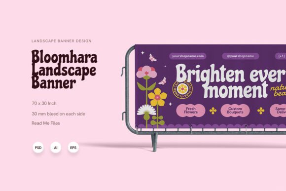 How Bloomhara - Landscape Banner Elevates Your Brand’s Visual Presence
