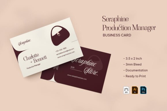 Production Manager Business Card