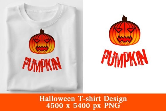 Pumpkin Pumpkin Halloween T-Shirt Design: A Practical Creative Asset for Print-on-Demand Projects