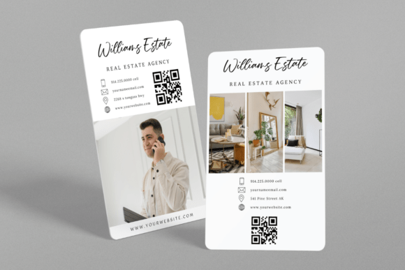 Real Estate Business Card Template