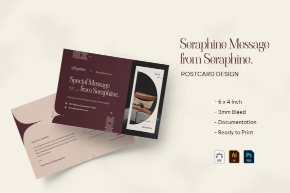 Revolutionizing Communication: The Seraphine - Postcard and Special Message