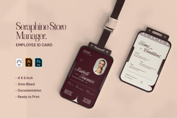 Seraphine Manager Store - ID Card